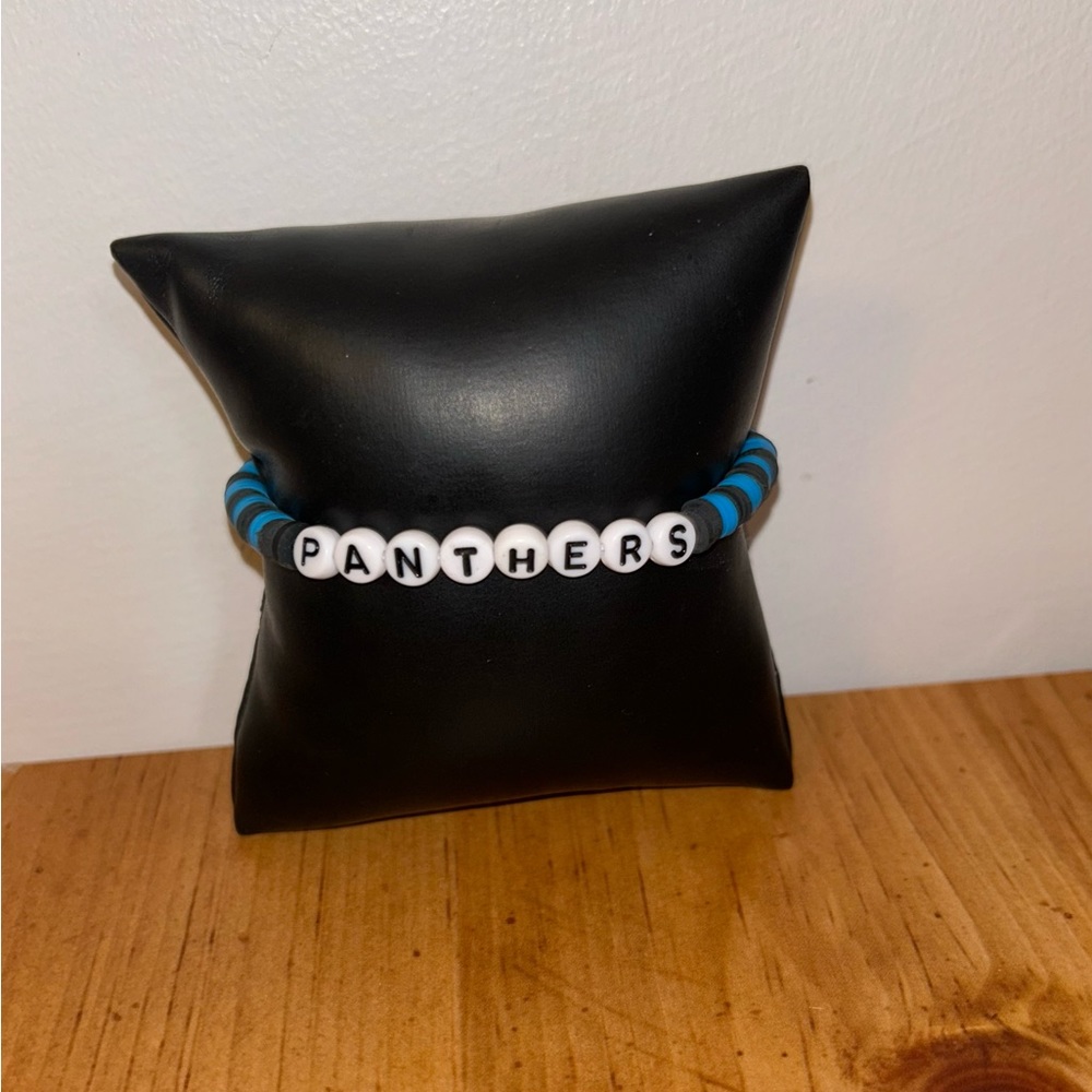 Carolina Panthers Heishi Bracelet